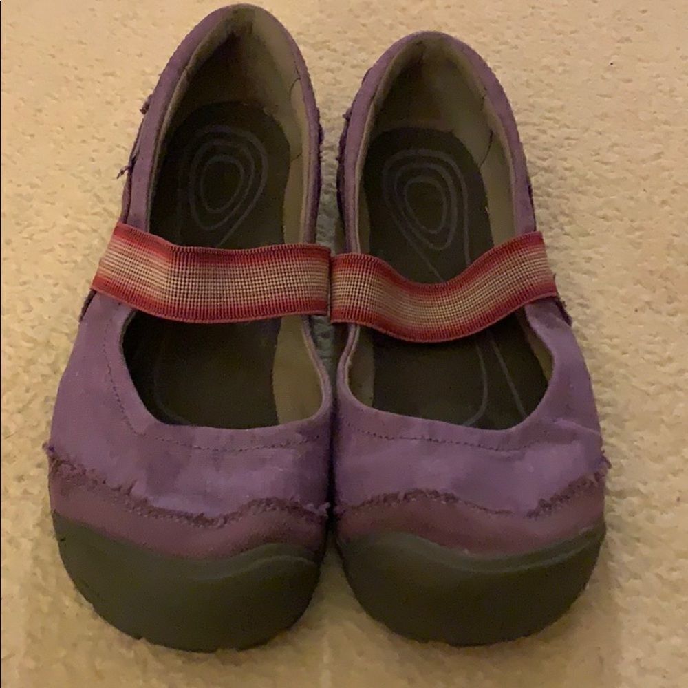 Keen Rivington MJ Youth Round Toe Canvas Purple - Picture 2 of 8